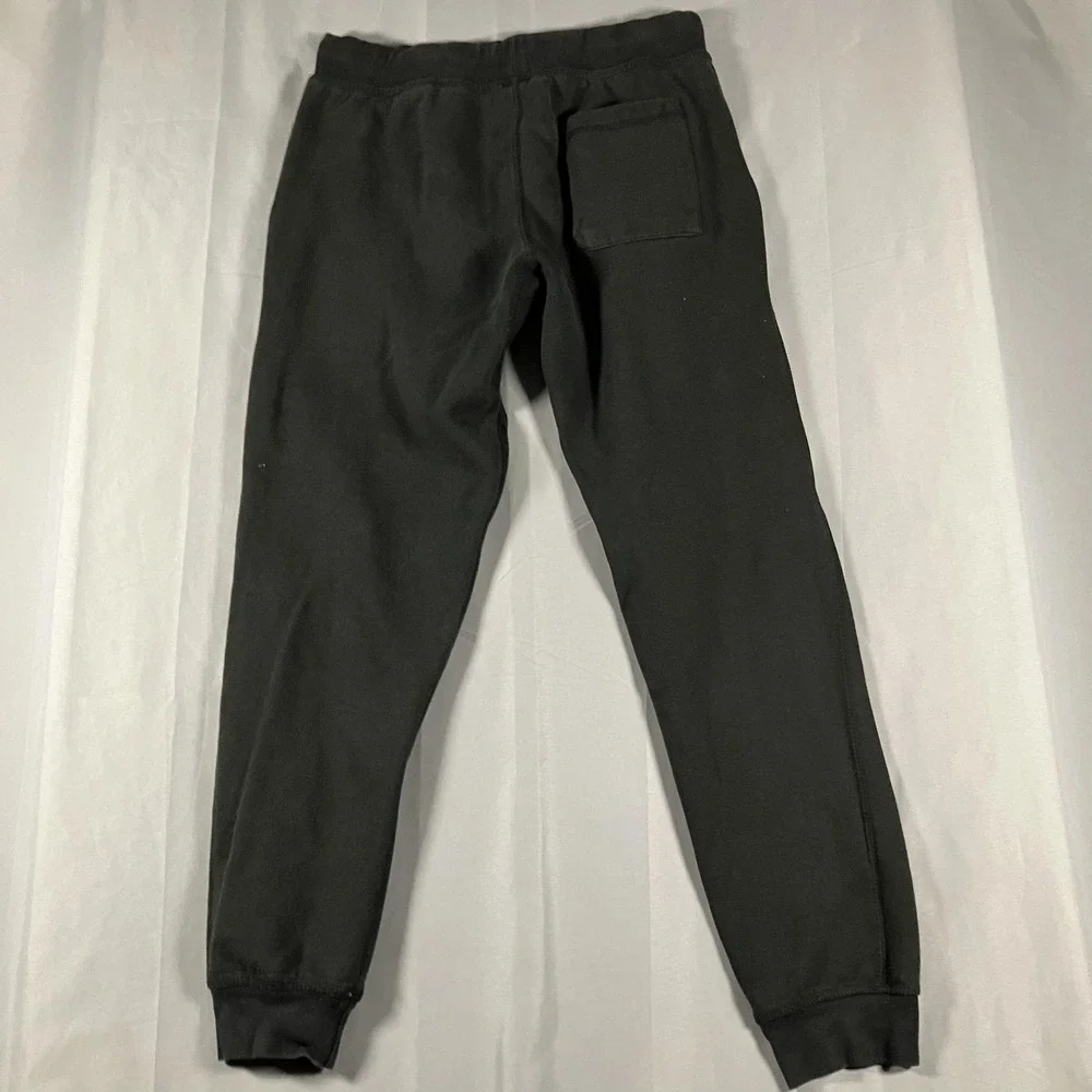 Inglewood Sweatpants Mens‎ Medium Black Fleece Joggers Cotton Heritage Logo